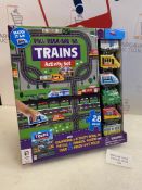 Pull Back and Go Trains Activity Set