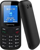 RRP £25.99 USHINING Unlocked Pay as You Go Mobile Phone for Seniors,GSM 2G SIM Free