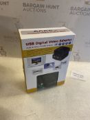 USB Digital Video Adapter Audio & Video/ Scart Grabber