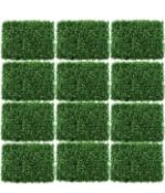 RRP £79.99 ybaymy 12PCS Grass Wall Panel 60 x 40cm Boxwood Hedge Wall Panels Backdrop 2.9?