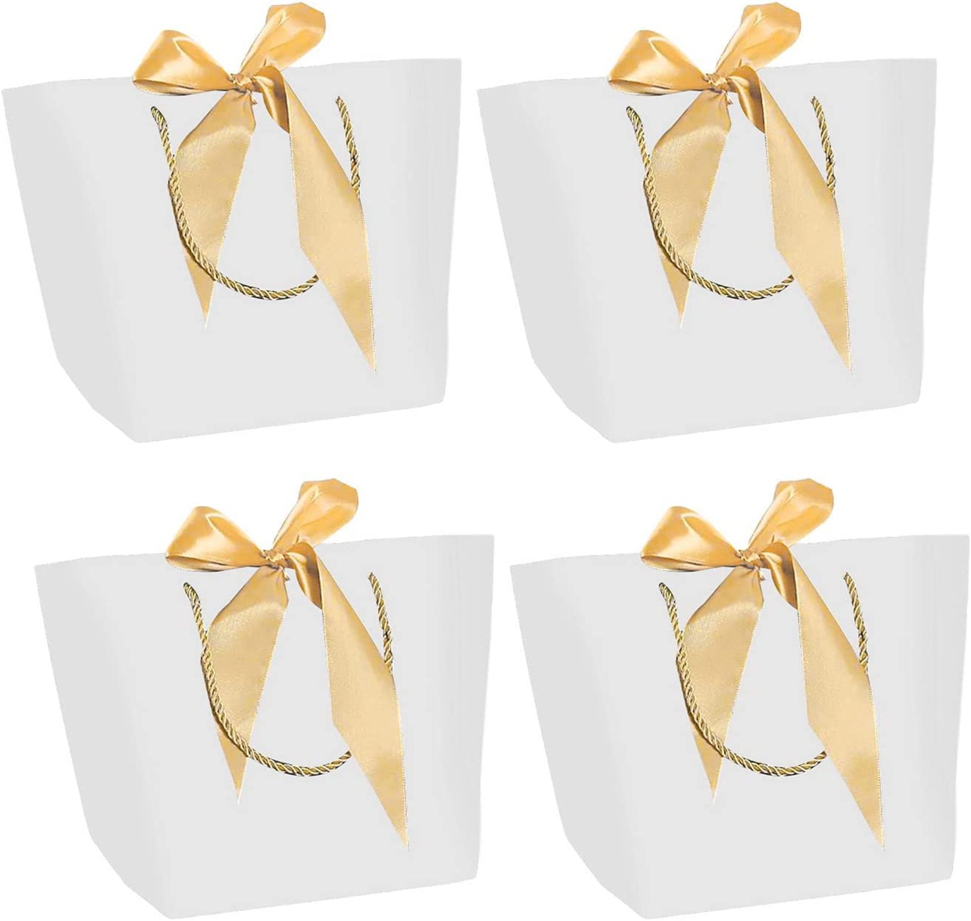 RRP £60 Set of 6 x 4Pcs Gift Bag, Large Gift Bag with Handle 14.5 * 9.8 * 4.7 inch Paper Party Bag