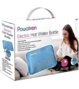 RRP £24.99 Vivo Rechargeable Powatron Electric Hot Water Bottle Bed Hand Warmer Massaging Pad