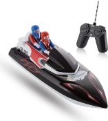 RRP £22.99 Top Race Remote Control RC Boat Radio Controlled Racing Boat