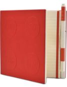 RRP £23.99 LEGO Stationery Locking Notebook with Gel Pen - Red