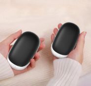 RRP £32.99 Honswit Hand Warmers Power Bank Rechargeable, 2-Pack 5000mAh Portable Magnetic Hand