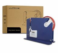 Set of 2 x JJ Prime Blue Bag Neck Sealer PVC Tape Food Bag Sealer with Tape