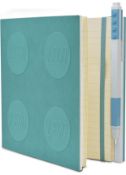 RRP £23.99 LEGO Stationery Locking Notebook with Gel Pen - Blue