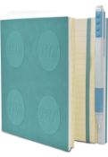 RRP £23.99 LEGO Stationery Locking Notebook with Gel Pen - Blue