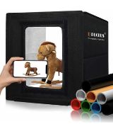 RRP £37.99 Light Box Photography 30cm/12"x12" Portable Photo-Box Booth, Mini Shooting Tent Kit