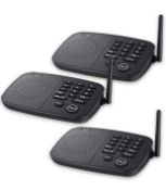 RRP £119.99 Hosmart Intercom System Hosmart 1/2 Mile Long Range 10-Channel Security Wireless