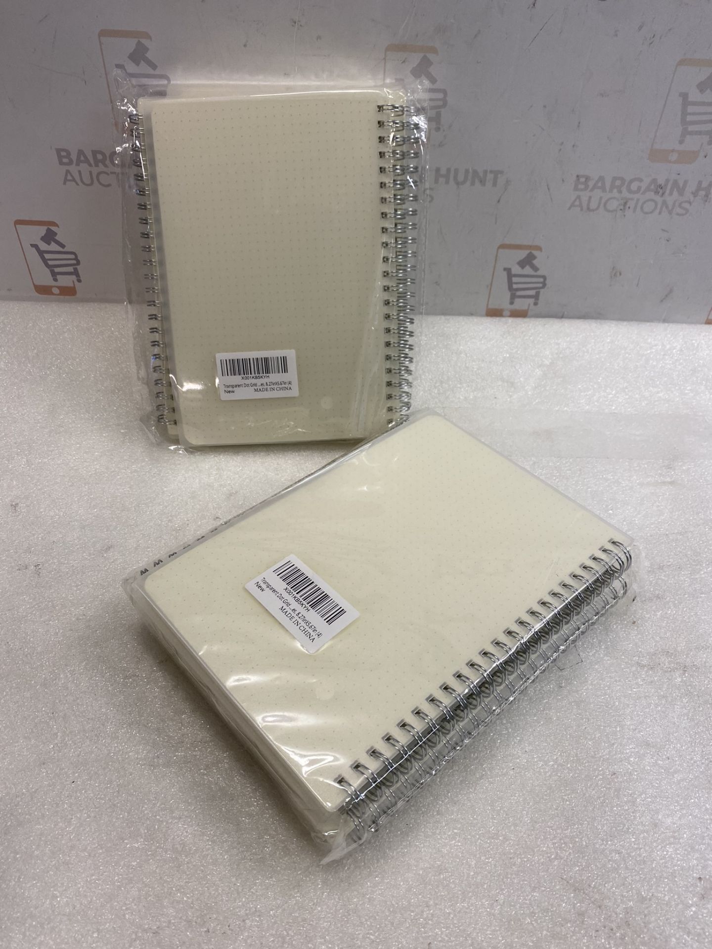 RRP £28 Set of 2 x 4-Pack Winsafe Dot Grid Notebook Spiral A5 Size Dotted Paper 80 Sheets/160 Pages - Image 2 of 2