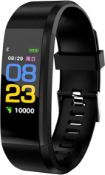 RRP £180 Set of 12 x CAIFU Fitness Tracker, Health Watch with Heart Rate Blood Pressure