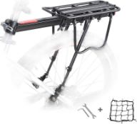 RRP £26.99 Bike Pannier Rack, Bicycle Rear Rack Cycling Seatpost Rack MTB Aluminum Luggage Cargo