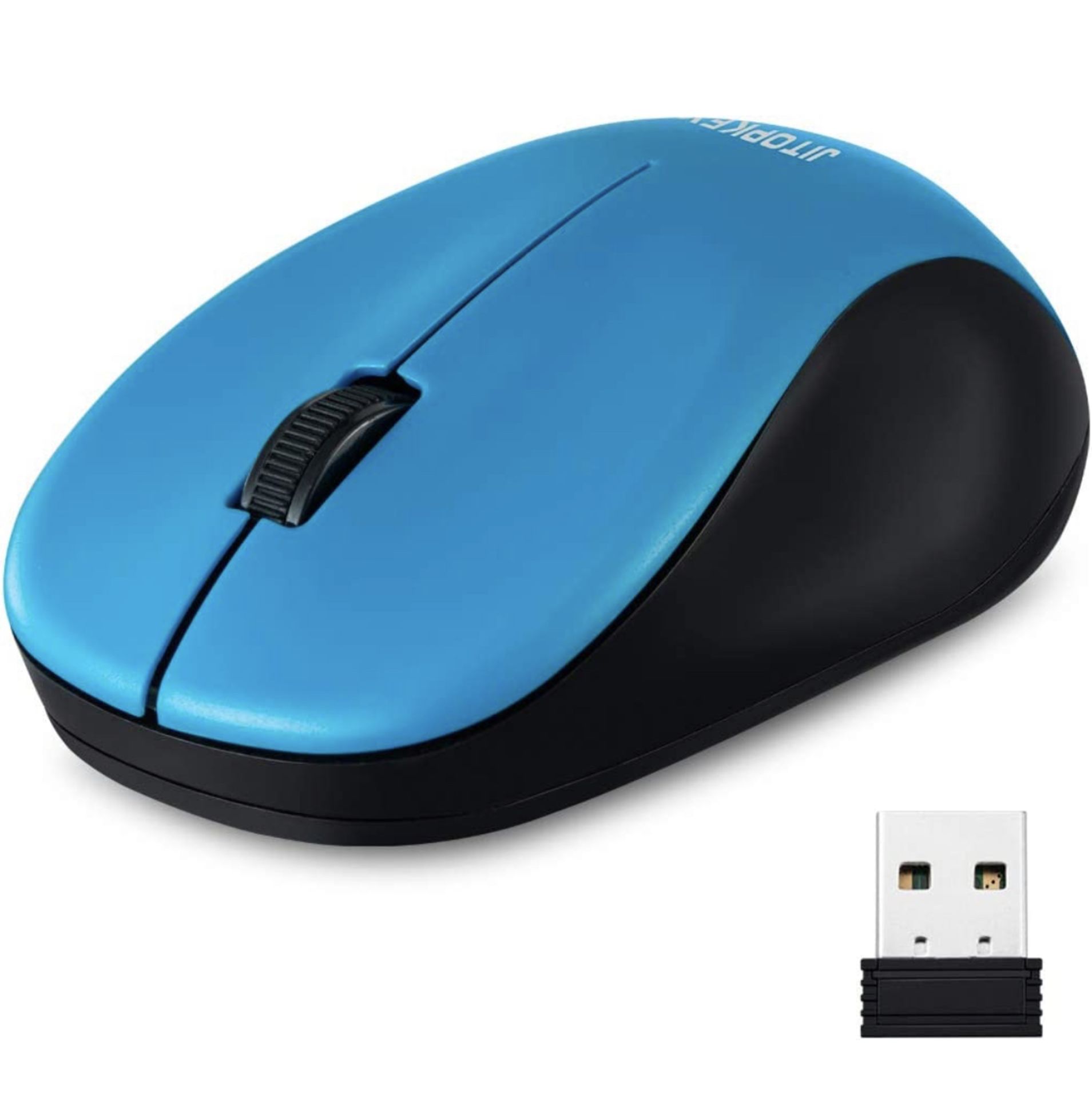 RRP £100 Set of 10 x Jitopkey Wireless Mouse 2.4Ghz Comfortable Click with USB Receiver