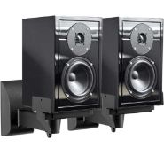 RRP £27.99 Suptek 2-Pack Speaker Wall Mount Dual Speaker Stands Surround Sound Speakers Universal