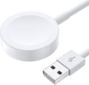 RRP £20 Set of 3 x Wireless Charger for Apple Watch, Wireless Magnetic Charging Cable, Portable