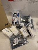 Approximate RRP £120 Collection of Motorbike Parts, 9 Pieces (see description)