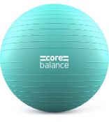 RRP £32 Set of 2 x Core Balance Gym Ball Exercise Fitness Yoga Pregnancy Anti-Burst Ball 55cm Pump