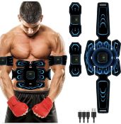 RRP £29.99 Lemeng EMS Training Device Abdominal Muscle Trainer Portable Stimulator