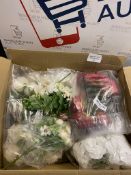 Approximate RRP £100 Collection of Decpro Artificial Flowers, 9 Packs