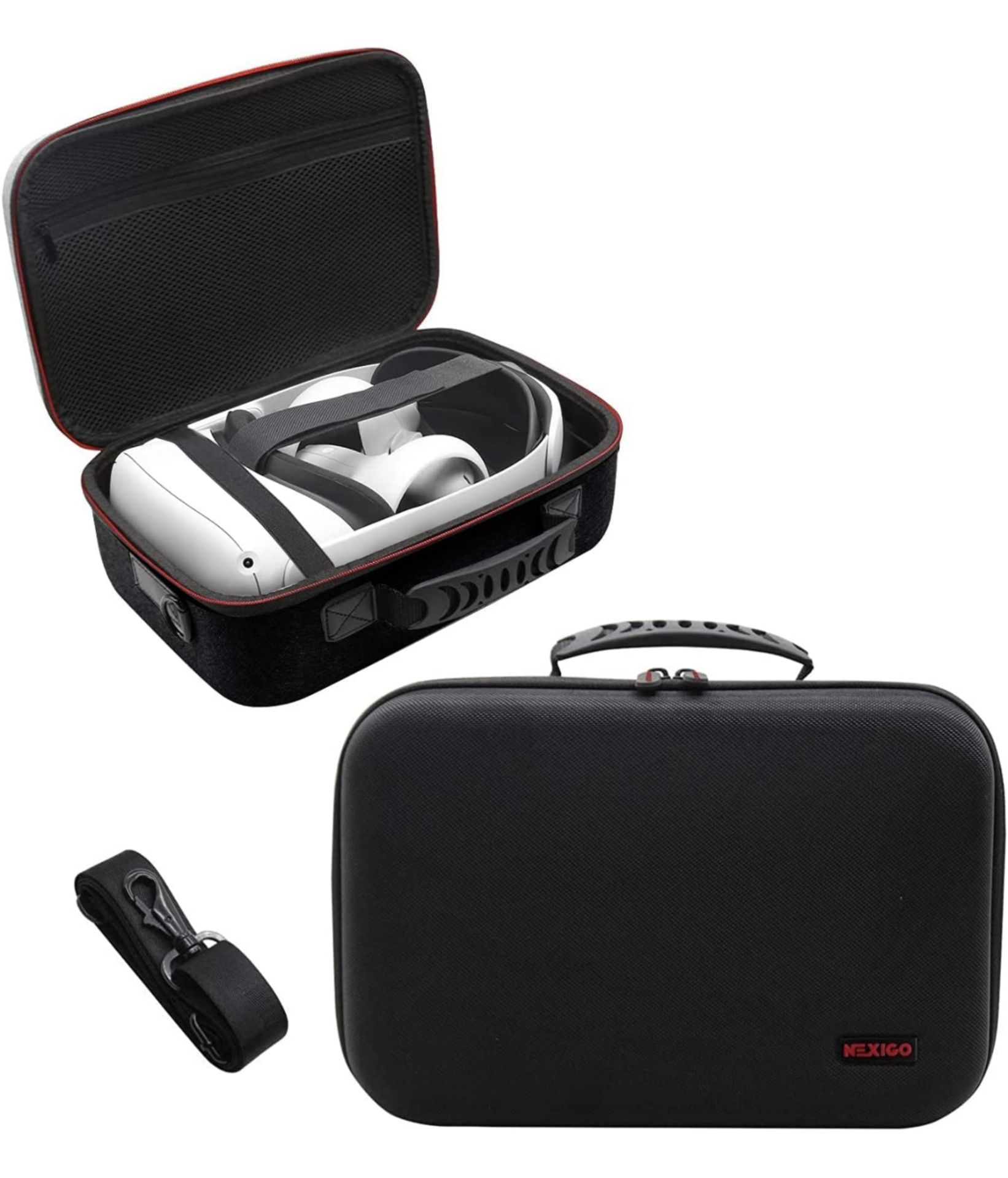 RRP £27.99 NexiGo Premium Travel Case for Oculus Quest 2 All-In-One Carrying Case