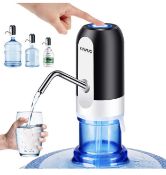 RRP £52 Set of 4 x Kavavo Water Bottle Pump USB Rechargeable Automatic Drinking Water Switch