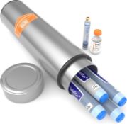 RRP £41.99 DISONCARE 60H 4 Pen Insulin Cooler Travel Case 2-8 Degrees Biogel Insulated Medicine