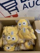 RRP £143 Set of 11 x Rainbow Friends Plush Toy Yellow Cute Plushies Soft Toys Stuffed Kawaii