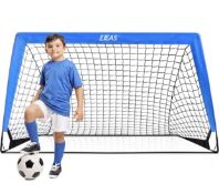 RRP £29.99 Ejeas Football Net Pop Up Football Goal Post for Kids Garden Football Training
