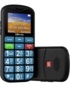 RRP £23.99 Ushining GSM Mobile Phone Lightweight Durable Basic Backup Mobile Phone