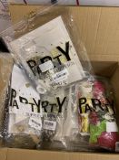 RRP £98 Set of Party Decorations Balloons, 7 Packs