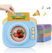 Talking Flash Cards Speech Therapy Toy for Toddlers Educational Learning Resources Toy