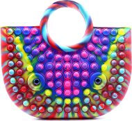 Set of 2 x STEVENS PARRA. ADHD Fidget Toy Pop It Bag for Girls, The Sensory Purse Handbag