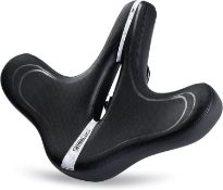 RRP £24.99 ENJOHOS Comfortable Oversized Bike Seat-With High Memory Foam, Universal Extra Wide