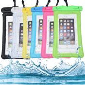 RRP £45 Set of 5 x 6pcs Waterproof Phone Case, Floating Waterproof Phone Case, Waterproof Phone