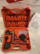 Vacuum Pump Brake Pump Tester Set Brake Bleeder Kit