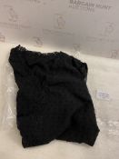 RRP £27.99 Dokotoo Women V Neck Lace Crochet Tunic Tops Casual Short Sleeve Blouse Shirt, XL