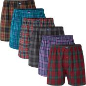 RRP £26.99 Charles Wilson 6 Pack Woven Boxer Shorts, Large