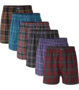 RRP £26.99 Charles Wilson 6 Pack Woven Boxer Shorts, Small
