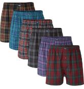 RRP £26.99 Charles Wilson 6-Pack Woven Boxer Shorts, Large