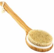 RRP £27 Set of 3 x H&S Body Brush Scrubber Long Handle Bath Brush