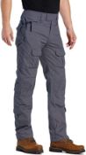 RRP £35.99 AKARMY Men's Military Tactical Casual Multi-Pocket BDU Cargo Pants Trousers, 28