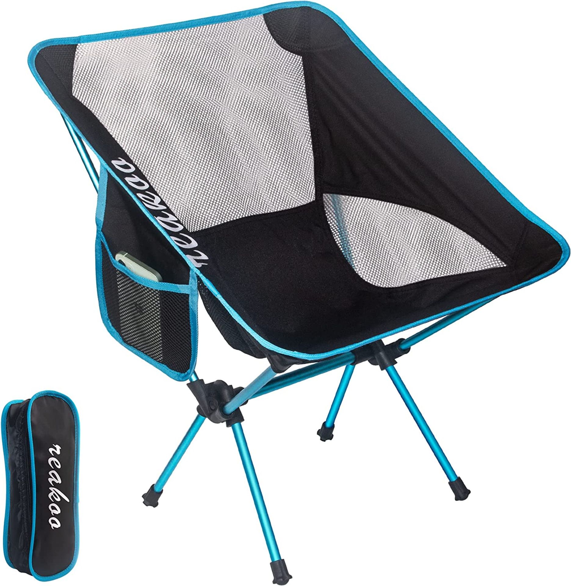 Camping Chair, Lightweight Folding Camping Chairs for Adults, Portable Camp Chair RRP £25.99