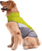 RRP £84 Set of 4 x Tineer Reflective Vest Waterproof Pet Dog Puppy Outdoor Jacket Clothing Vest,