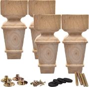 Approx RRP £200 Large Collection of Wooden Furniture Legs, La Vane (see image for contents)