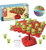 RRP £28 Set of 2 x BomKra Balance Math Game Educational Counting Number Toy Frog Balance Game