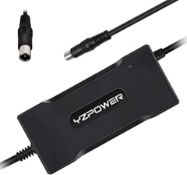 RRP £64 Set of 4 x YZPOWER Electric Scooter Charger 42V 2A, 36v Li-Ion Charger, E-Bike, Hoverboard