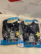 RRP £40 set of 2 x COOKY.D Unisex Sleeveless Baby Boys Girls Zip Toddler Breathable Wearable Blanket