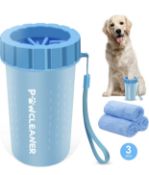 RRP £140 Set of 7 x Dog Paw Cleaner, Washer, Buddy Muddy Pet Foot Cleaner for Dogs/Cats (with 3