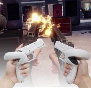 RRP £80 Set of 4 x Nexigo VR Game Gun Case for Oculus Quest 2 Controllers VR Game